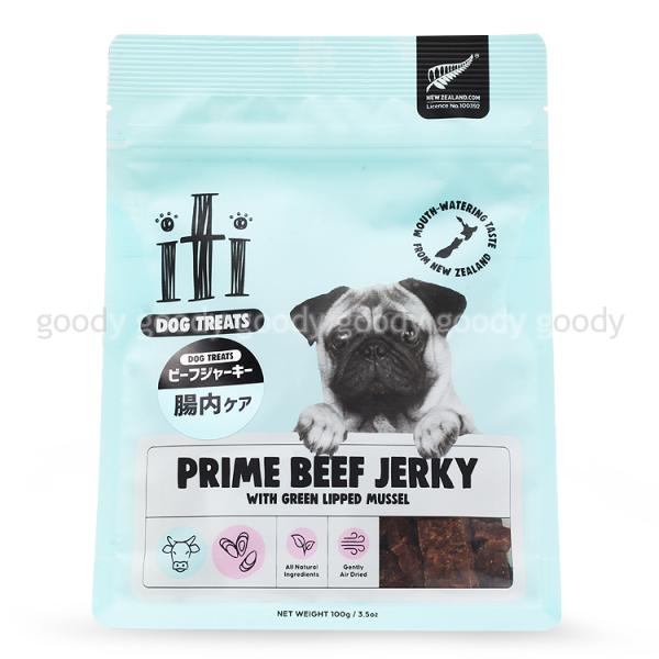 iti イティドッグトリーツ ビーフジャーキー 腸内ケア 100g