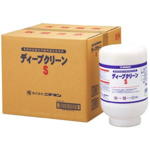 ニチネン ディープクリーンS 業務用食器洗浄機用洗剤 固形 4.5kg×4本入｜goody-pro