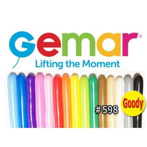 15色 Gemar 260G バルーンアート  プロミックス（150本入り:15色