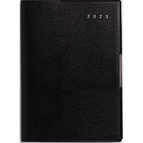 高橋書店 高橋 手帳 2023年 4月始まり B6 ウィークリー フェルテ 1 黒 No.882