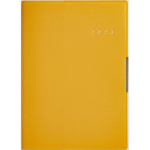 高橋書店 高橋 手帳 2023年 4月始まり B6 ウィークリー フェルテ 10 黄色 No.890