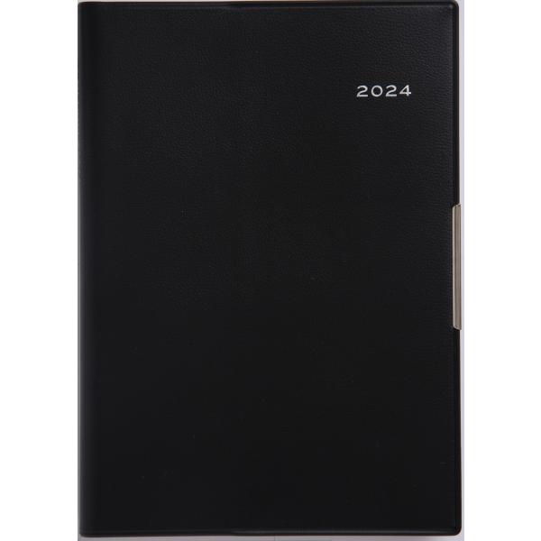高橋書店 手帳 2024年 B6 ウィークリー フェルテ 2 黒 No.232 (2023年 12月...