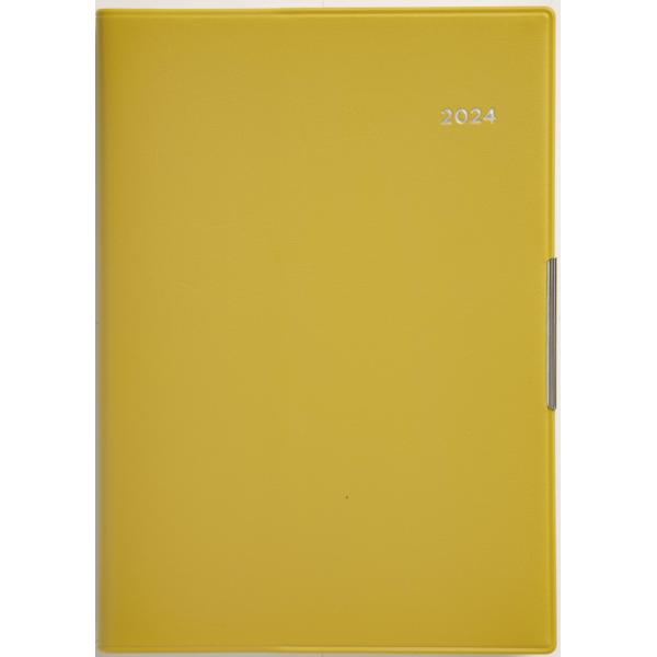 高橋書店 手帳 2024年 B6 ウィークリー フェルテ 5 マスタード No.235 (2023年...