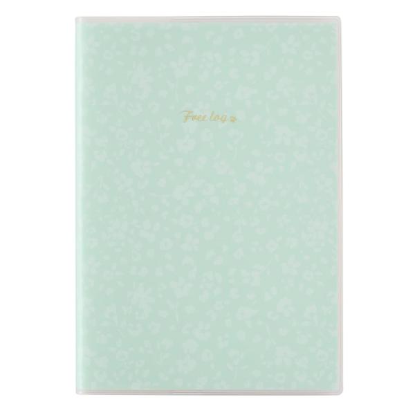 能率 ペイジェム 手帳 B6ミネット フリーログ 日付なし ミントグリーン 8644