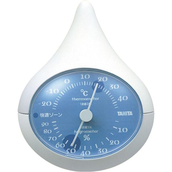 タニタ 温湿度計 ホワイト TT-510-WH
