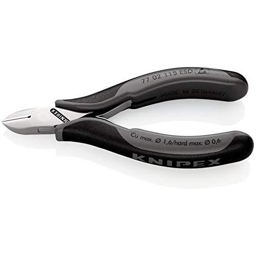 KNIPEX ESD精密用ニッパー 115mm 7702-115ESD