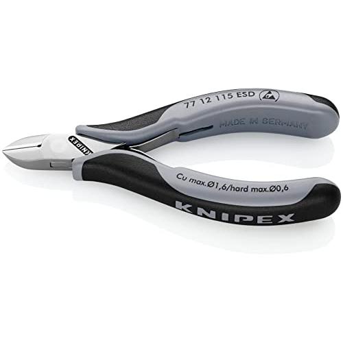 KNIPEX ESD精密用ニッパー 115mm 7712-115ESD