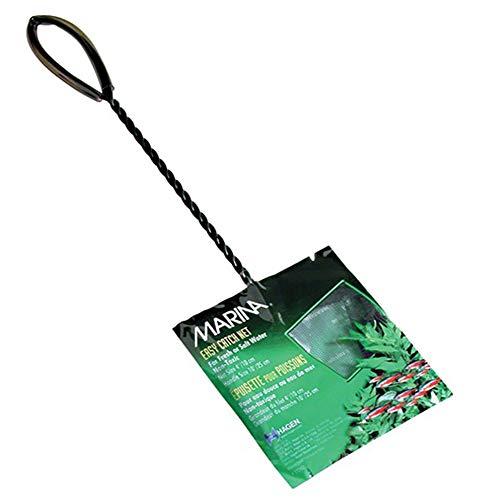 Marina 4インチ 黒ナイロンネット 柄部分10インチ