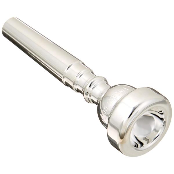 バック トランペット マウスピース 8 1/2B 銀メッキ仕上げ