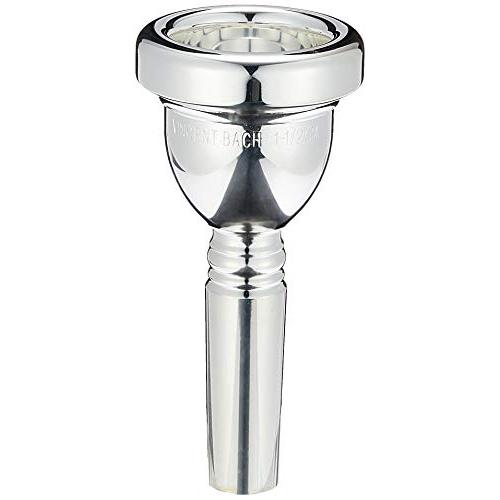 バック Bach トロンボーン マウスピース 1 1/2GM 銀メッキ仕上げ (太管用) 3411H...