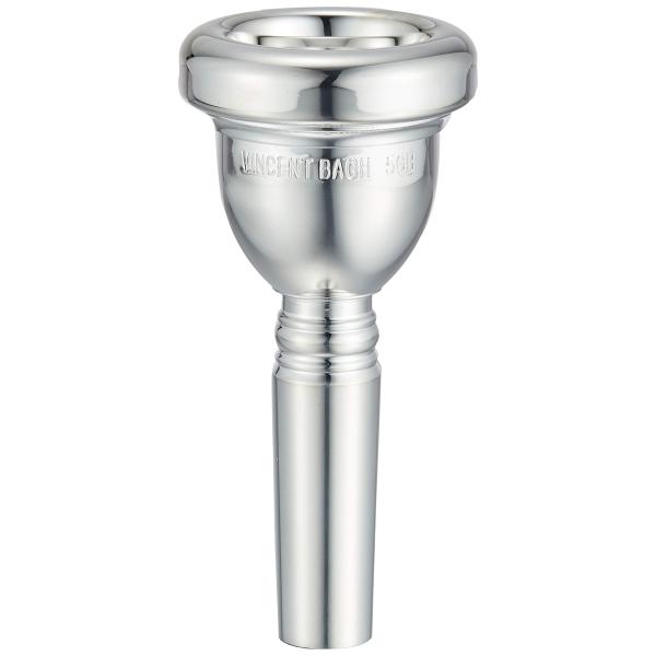 バック Bach トロンボーン マウスピース 5GB 銀メッキ仕上げ （太管用）