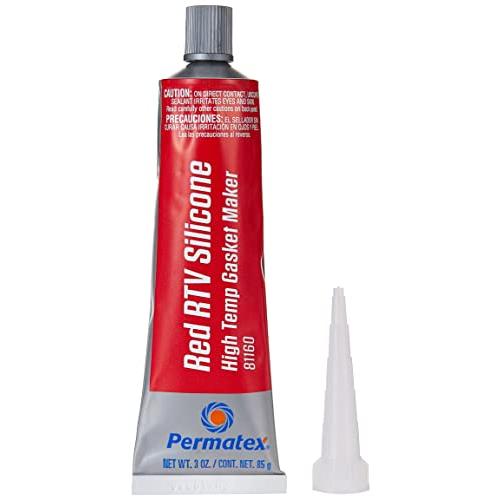 Permatex パーマテックス 高耐熱レッドRTVシリコン 赤 85g [ PTX81160 ]