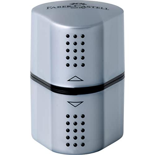 3穴式鉛筆削り【シルバー】 FC-101S