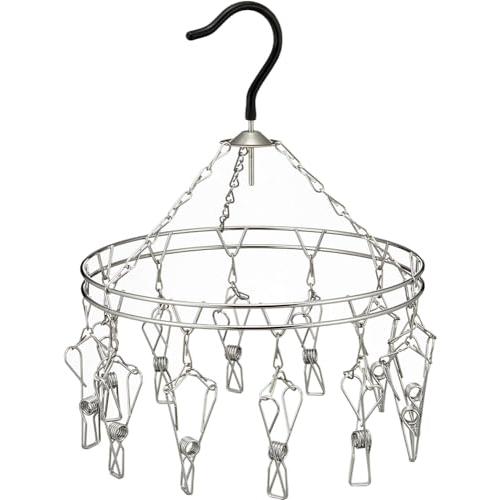 大木製作所 洗濯ハンガー 12ピンチ ピンチハンガー からみにくい ステンレスハンガー 丸 0038...