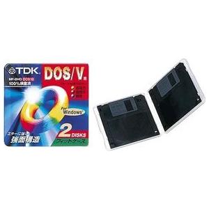 TDK 3.5インチ フロッピーディスク DOS/Vフォーマット2枚パック [MF2HD-BMX2P...