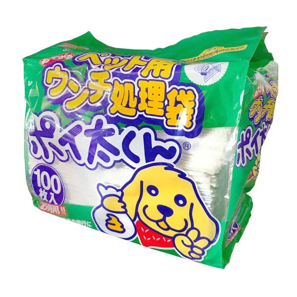 サンテックオプト ペット用 ウンチ処理袋 ポイ太くん 100枚