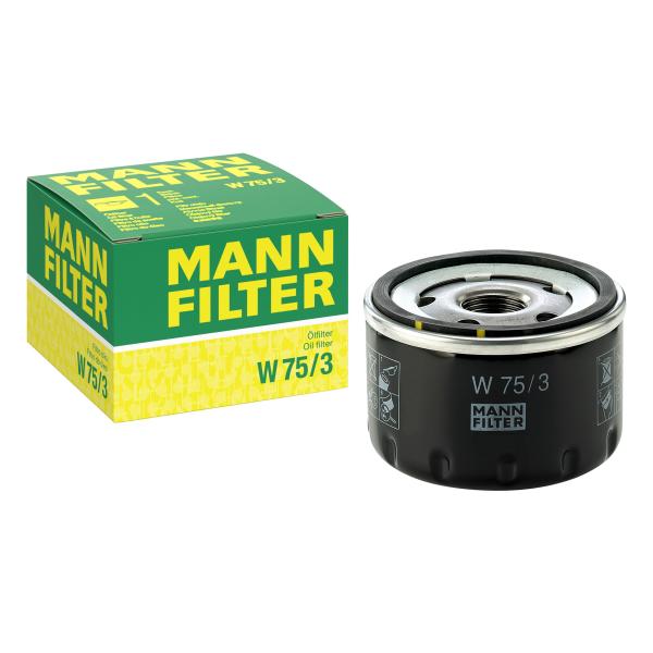 マンフィルター(MANN FILTER) オイルフィルター W75/3