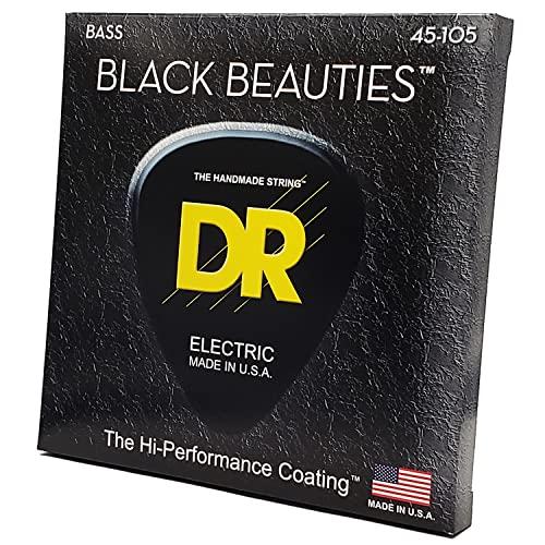 DR ベース弦 BLACK BEAUTIES ステンレス コーテッド .045-.105 BKB-4...