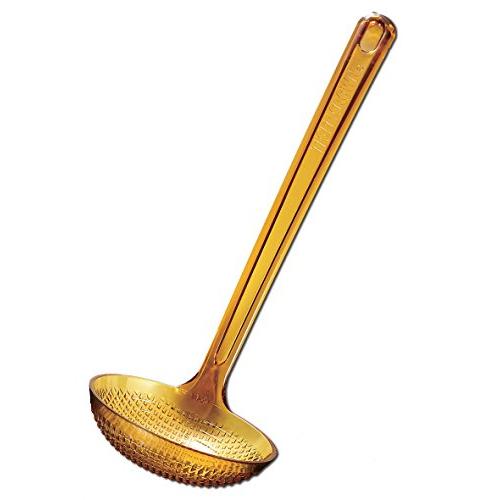 タイガークラウン おたま・レードル オレンジ 94×293mm トータルCアク取りお玉 ポリエーテル...