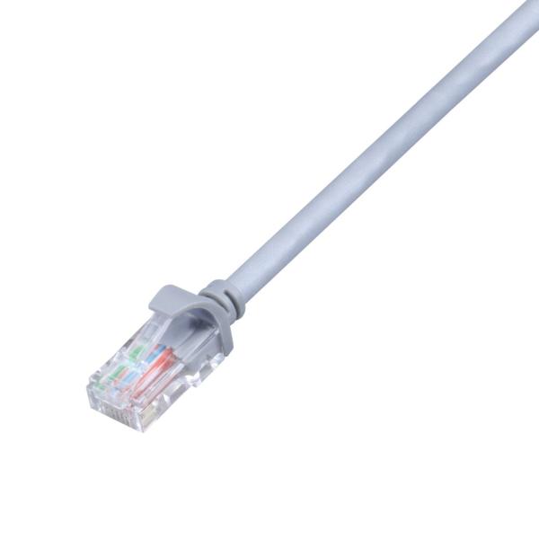 ハーモネット LANケーブル cat5e シルバー 2m HLC-5E-2MP-SL