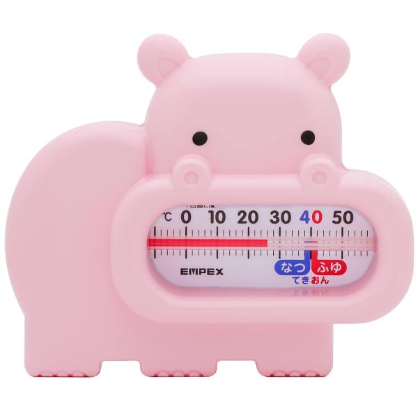 エンペックス気象計 温度計 うきうきトリオ 浮型湯温計 日本製 カバ TG-5133 ピンク 10....