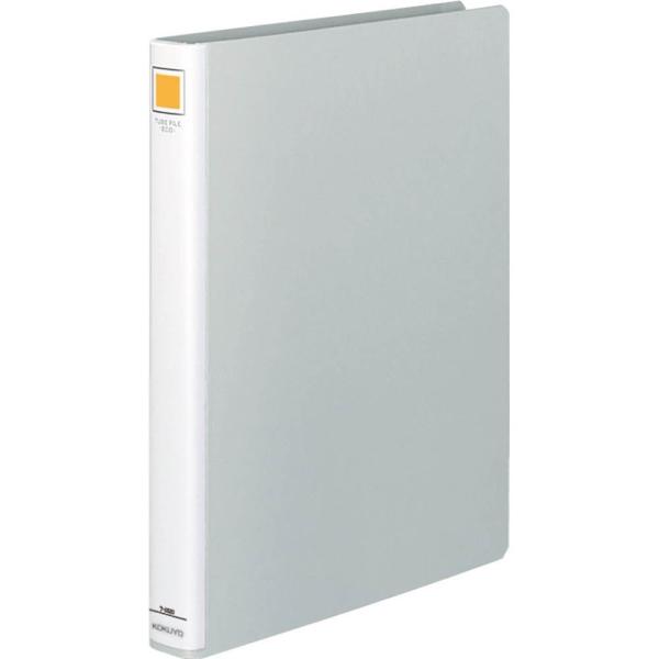 コクヨ ファイル パイプ式ファイル A4 2穴 200枚収容 シルバー フ-E620C