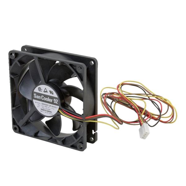 オウルテック PCケース用山洋電気製標準PWMファン 9cm 25mm厚 600~3150rpm F...