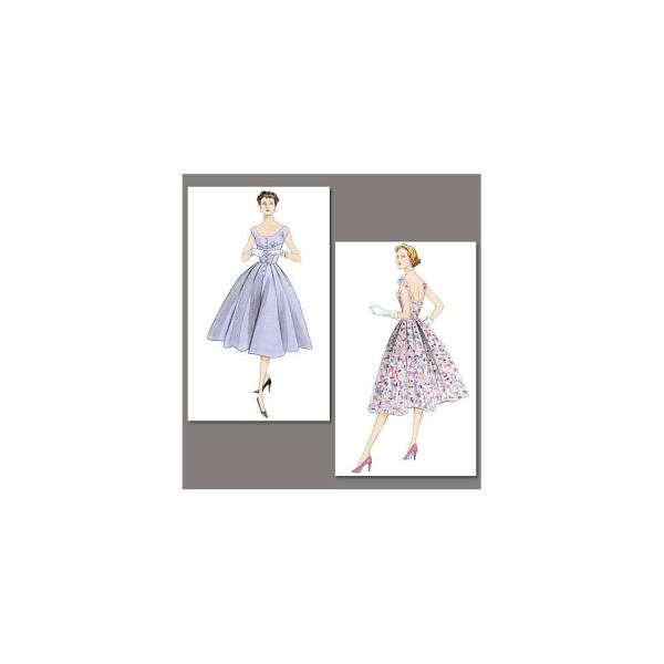 ミスのドレス - AAX (4-6 - 8-10) パターン