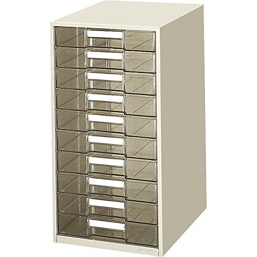 コクヨ レターケース 透明引き出し A4縦 10段 LC-G10M