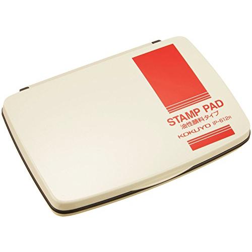 コクヨ スタンプ台 顔料タイプ 中形 赤 IP-612RZ