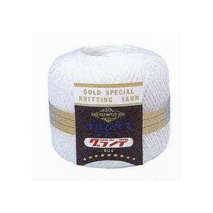 オリムパス製絲(Olympus Thread) エミーグランデ レース糸 合細 Col.801 ホワ...