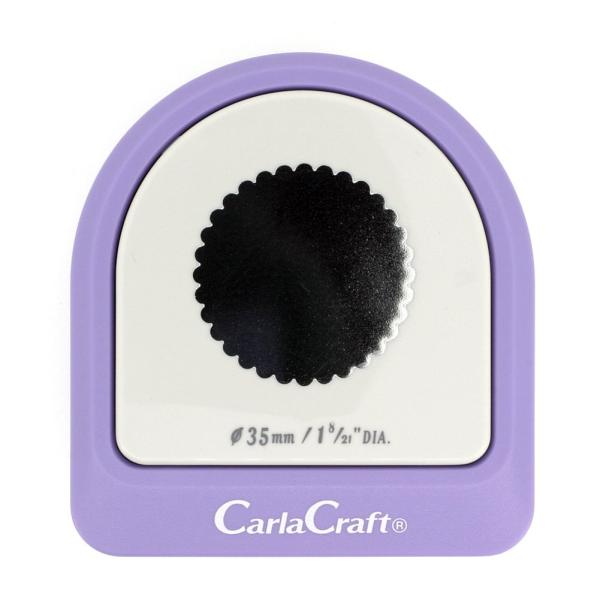 カール事務器 クラフトパンチ メガジャンボ スカロップ 35mm CN45011