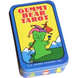 タロットカード 占い 78枚 グミベア タロット（缶入り） 日本語小冊子『ポケットマニュアル』付