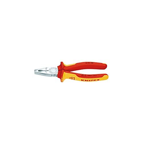クニペックス KNIPEX 0306-180 絶縁ペンチ 1000V (SB)