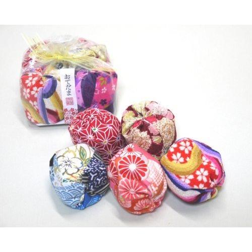 なつかしいおもちゃ　お手玉 ５個入り