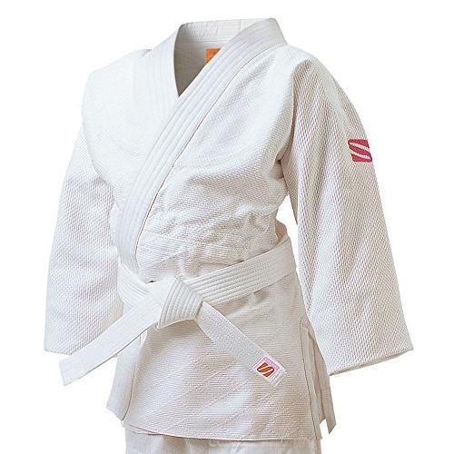 九桜 JSL 女子用 一重織柔道衣 (背継仕上) さくら 上衣のみ 2.5サイズ JSLC2.5