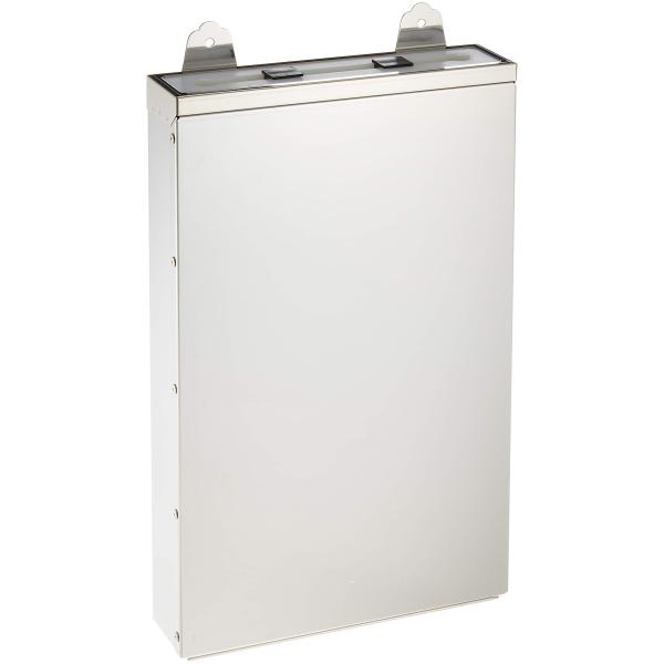 遠藤商事 業務用 プラ板付庖丁差 小・1段 釘打式 本体18-0 差込口ポリエチレン 日本製 AHU...