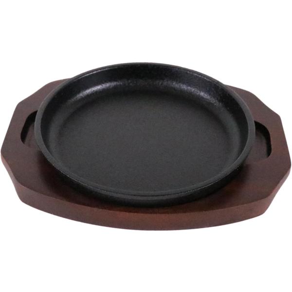 中部 トキワ ステーキ皿 小 17cm 丸型 日本製 PTK10003