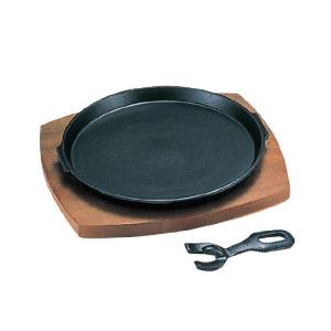 中部コーポレーション トキワ ステーキ皿 丸型 大 22cm (外寸)外径(mm
