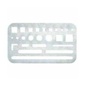 ウチダ ステンレス字消板 B 1-820-0003