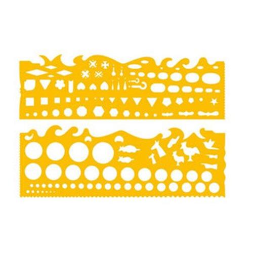 ウチダ テンプレート No.71 カット定規 1-843-0071