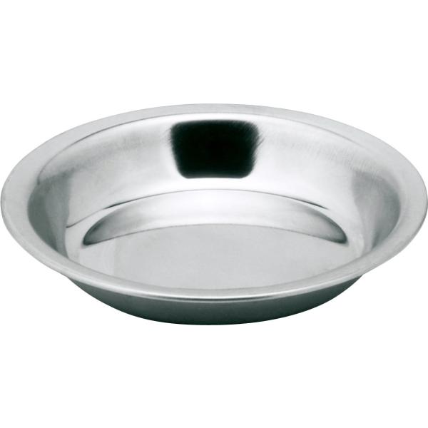一菱金属 18-0 ステンレス丸タレ入れ シルバー 直径97mm