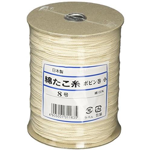 遠藤商事 業務用 たこ糸 8号 ボビン巻小 綿 日本製 CTY1402