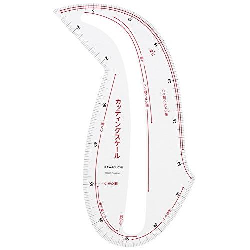 KAWAGUCHI カッティングスケール 透明