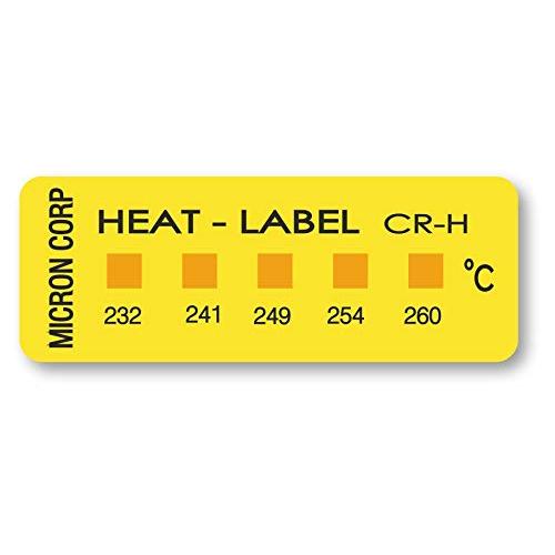 ヒートラベル 5点表示ラベル CR-H