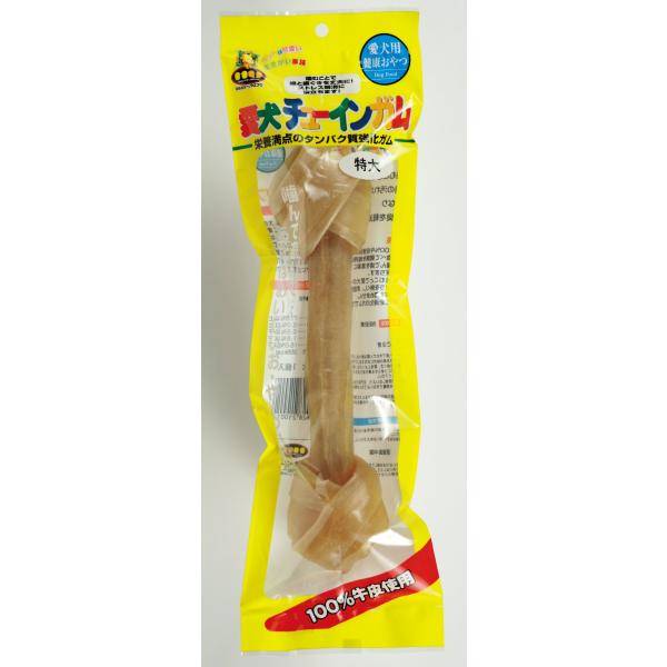 マルジョー&amp;ウエフク 愛犬チューインガム 骨型 特大 犬用 1個入