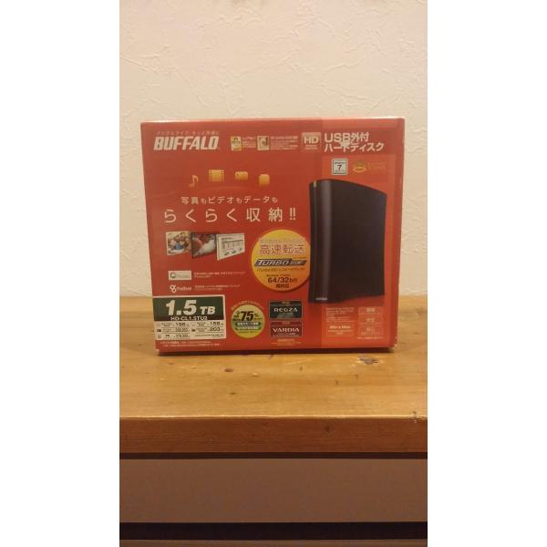 BUFFALO ターボUSB機能/省電力モード搭載 外付けハードディスク 1.5TB HD-CL1....