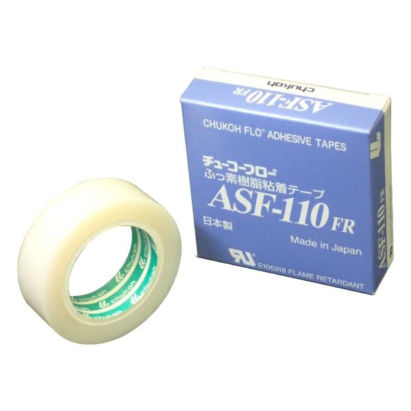中興化成工業 チューコーフロー ふっ素樹脂粘着テープ 0.13mmX19mmX10M ASF-110...
