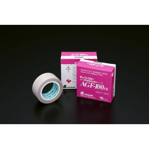 中興化成工業 チューコーフロー ふっ素樹脂粘着テープ 0.13mmX25mmX10M AGF-100...