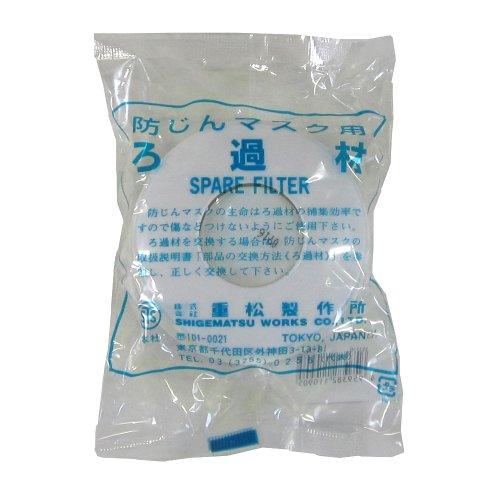 シゲマツ(重松製作所)予備フィルター N3